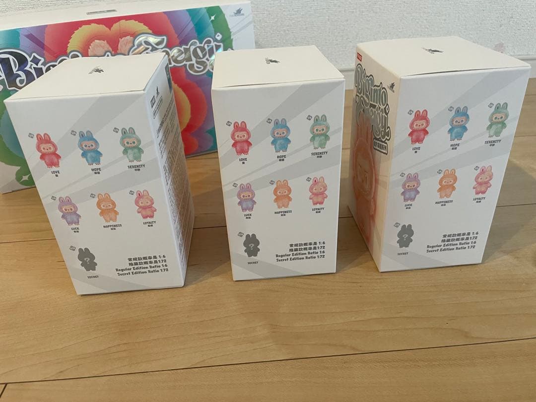 ラブブ Labubu Big into Energy 3つまとめ売り