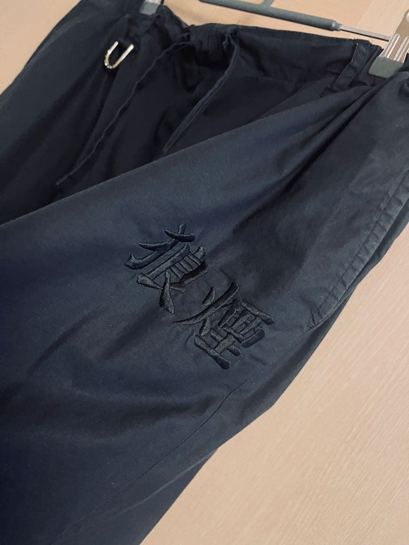 Roen 狼煙 KIMONO SUITS 上下セットアップ HYDE着 ♂Ｌ　黒