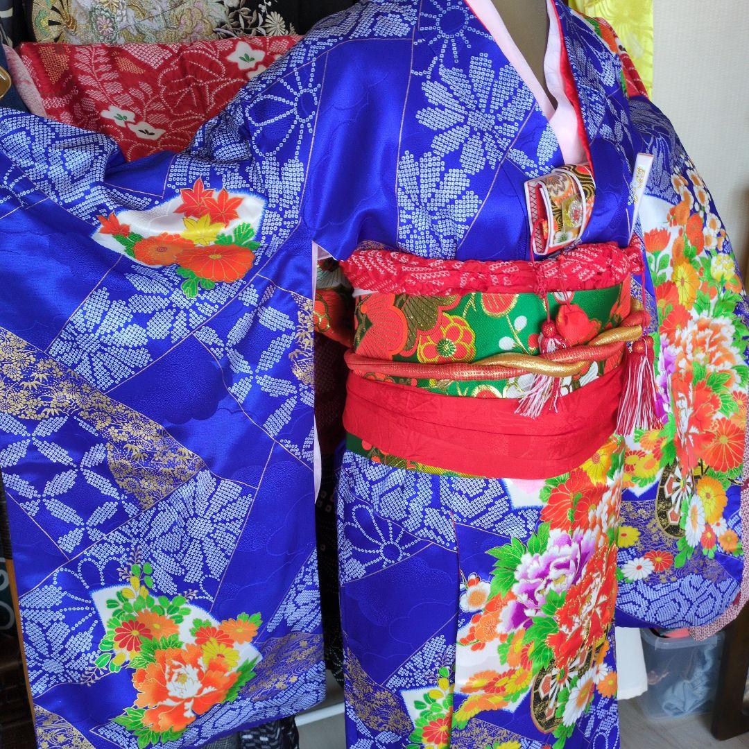 七五三 7歳 振り袖 フルセット 美品