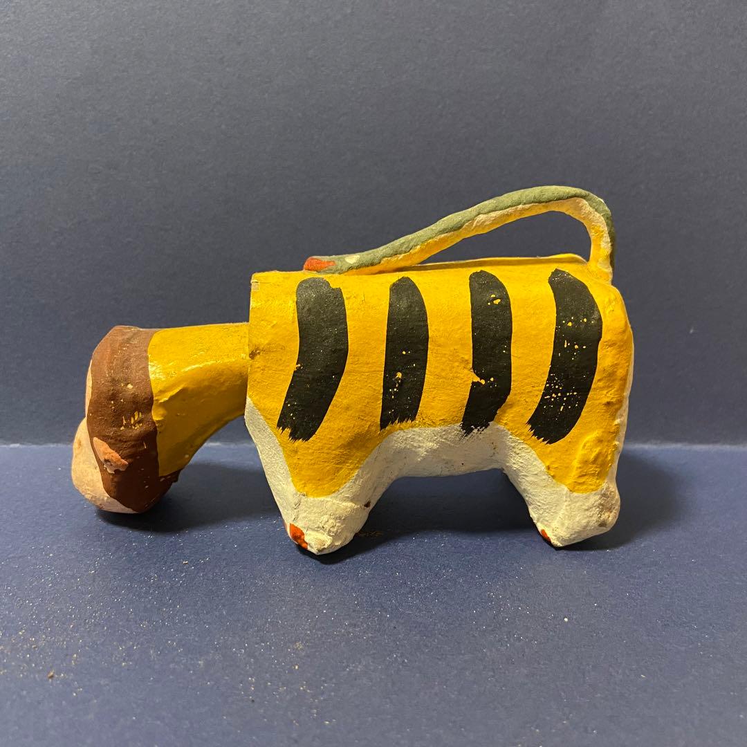 【郷土玩具】廃絶　珍品　下総張子　鵺