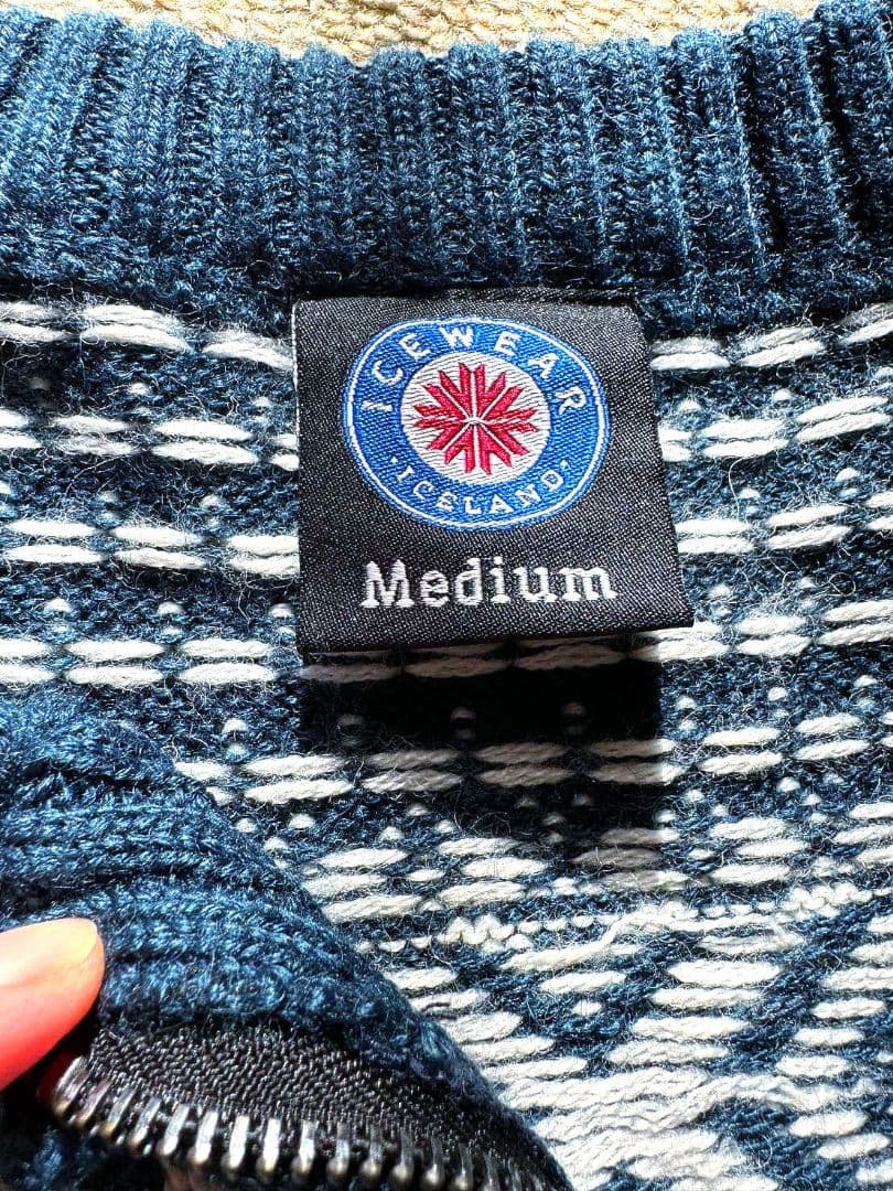 【ICEWEAR】アイスランドウール使用 ニットセーター