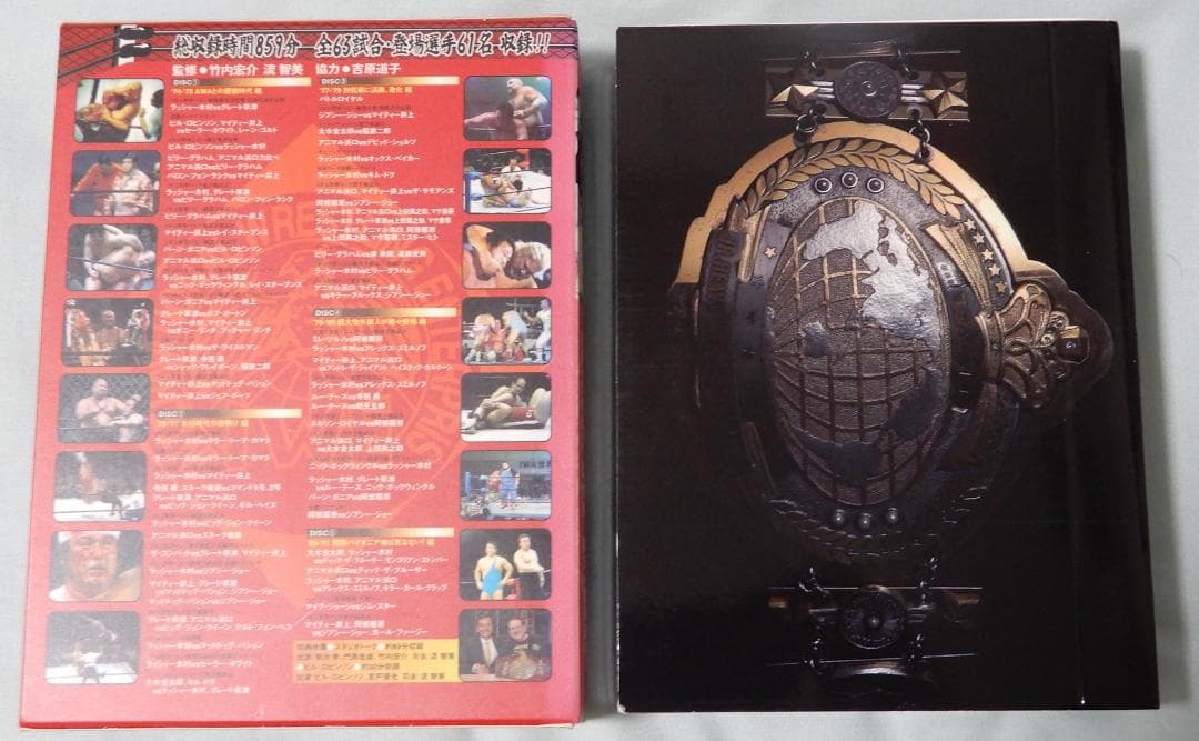 不滅の国際プロレス 1974～1981 DVD 5枚組　中古
