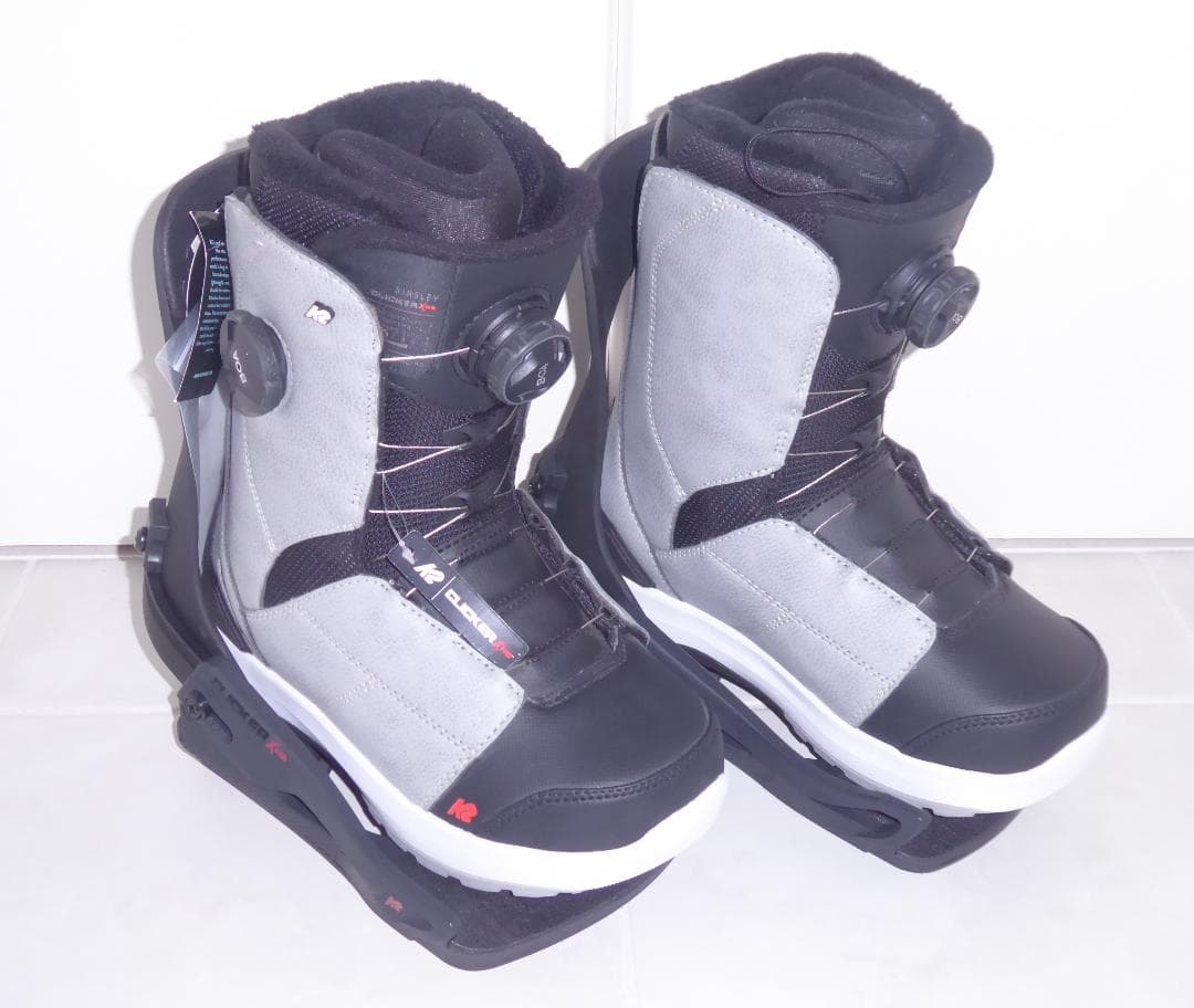 未使用品！K2 CLICKER ステップイン ブーツ/ビンディング 2点セット