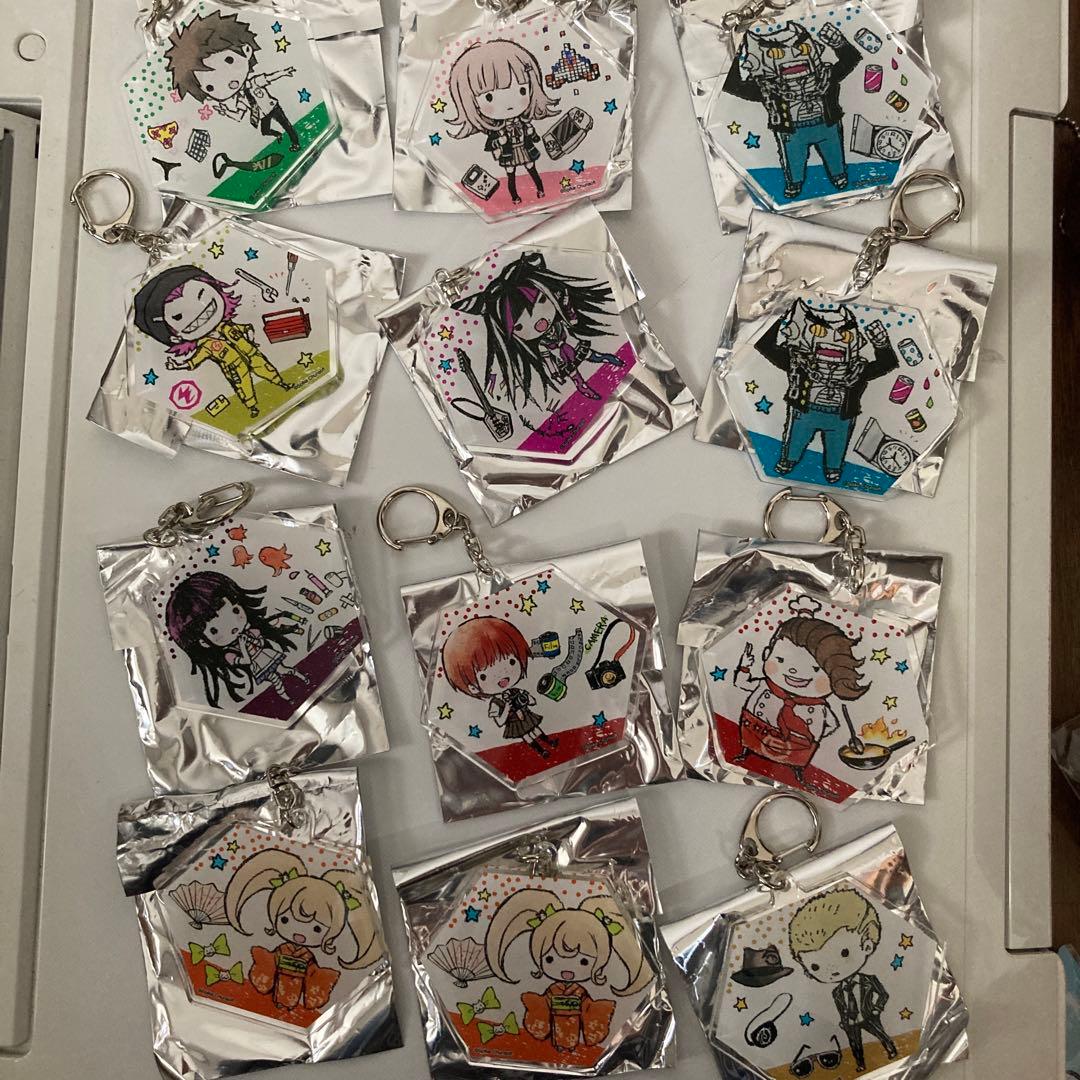 ダンガンロンパセット売り　キーホルダー　ファイル