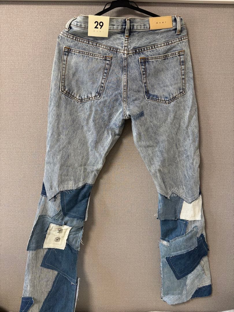 mnml B424 Patch Flare Denim Blue (29インチ)