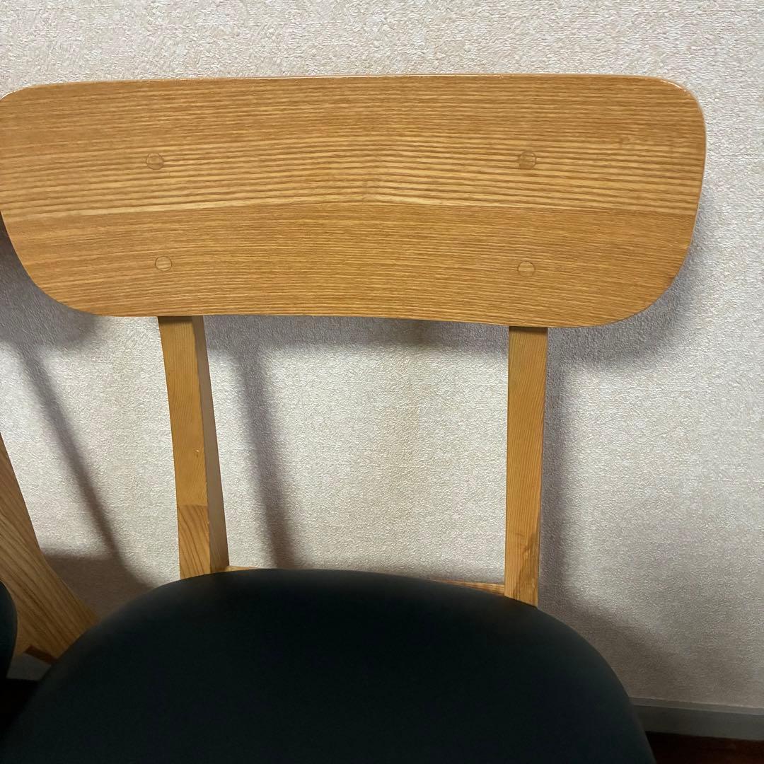 (座面張替済) unico FIX チェア2脚セット 椅子 フィックス ウニコ