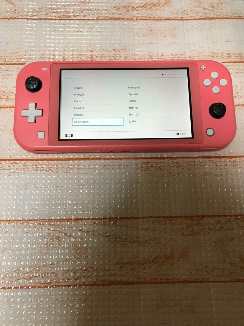Nintendo Switch Lite ピンク 本体　バッテリーのジャンク