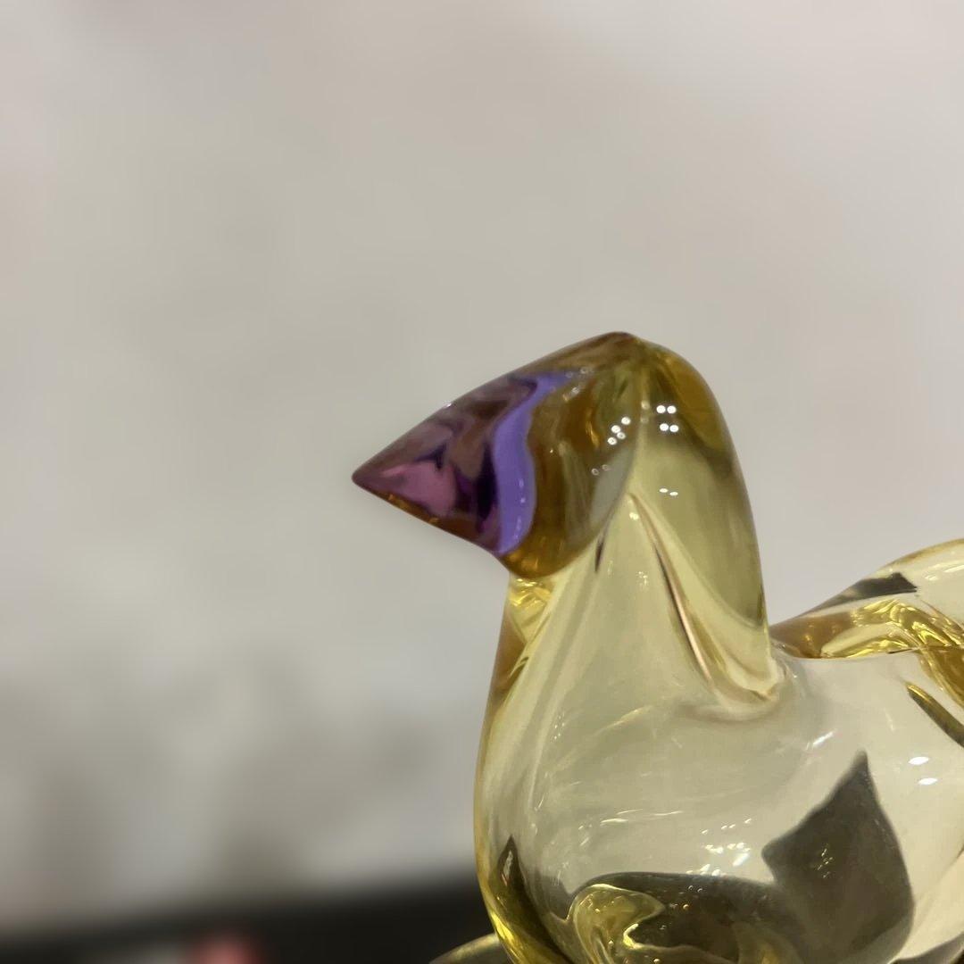 シエッポ　イエロー×アメジスト　oiva toikka scope