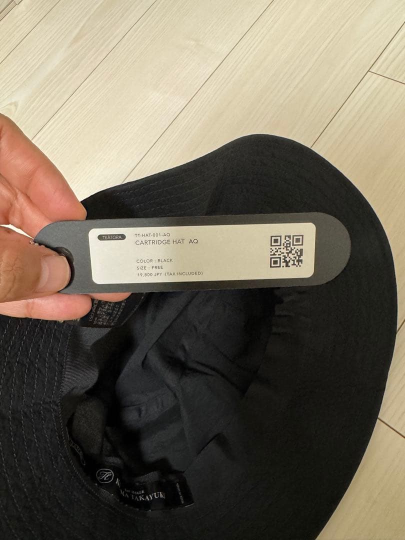 新品 TEATORA KIJIMA TAKAYUKI CARTRIDGE HAT