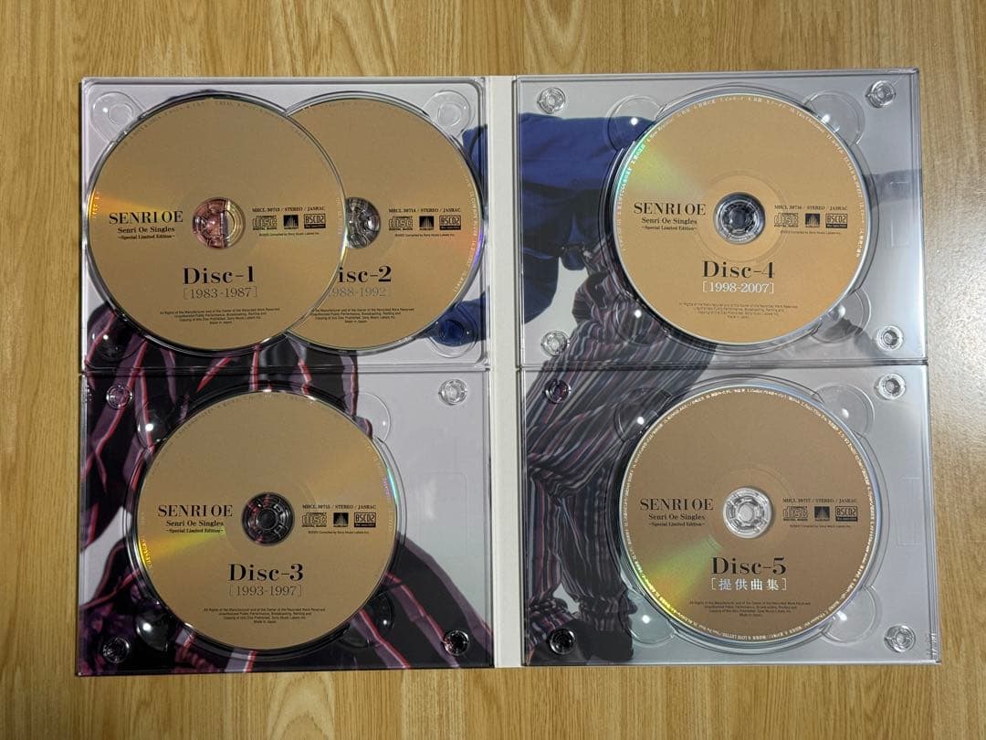 大江千里 Senri Oe Singles 初回生産限定盤