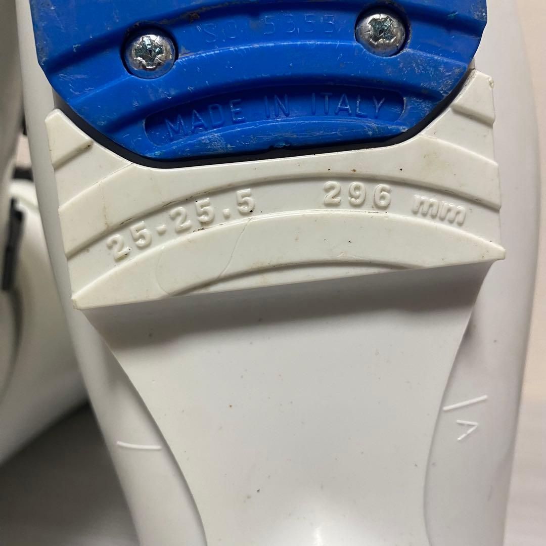 【美品】LANGE RX100 スキーブーツ 296mm 25-25.5 白　緑