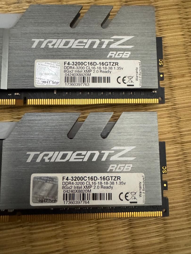 メモリー g.skill ddr4