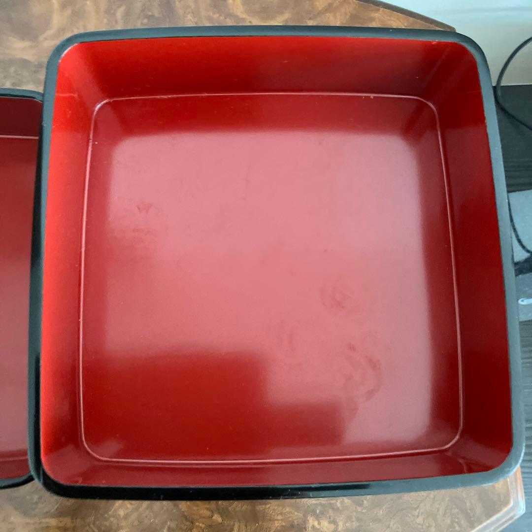 輪島塗り　お重　レトロ　アンティーク