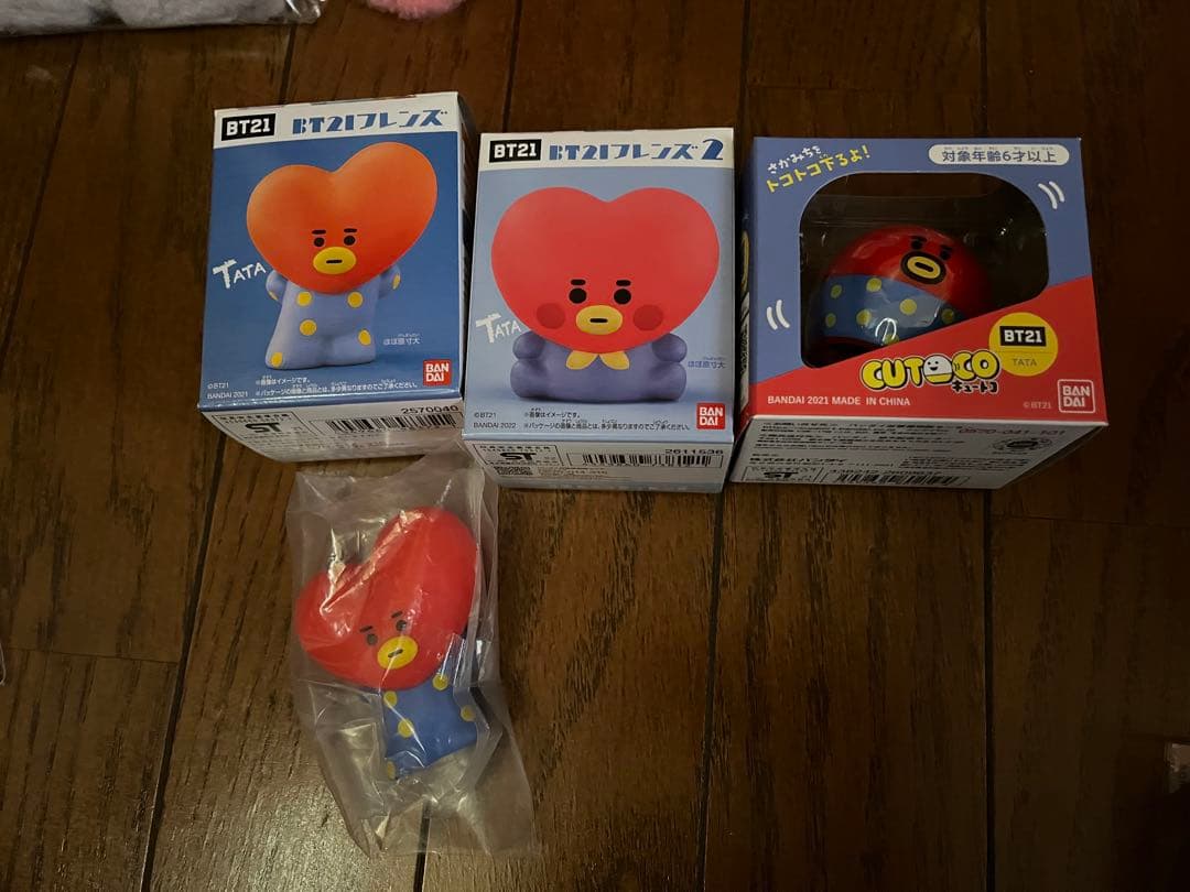 BT21 TATA ぬいぐるみ キーホルダー　まとめ売り