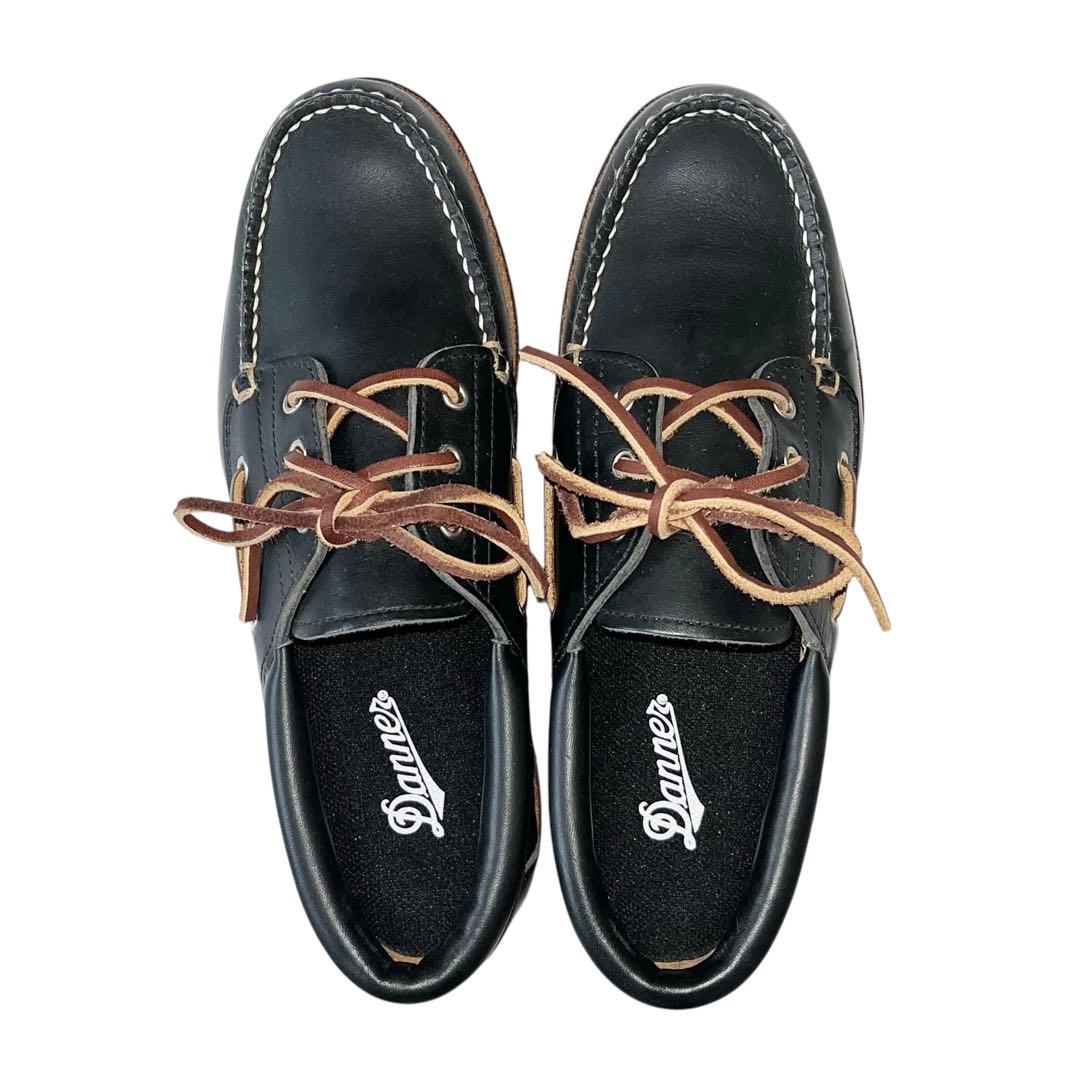 【ほぼ新品】◾️Danner◾️デッキシューズ◾️D910007◾️本革◾️ブラック