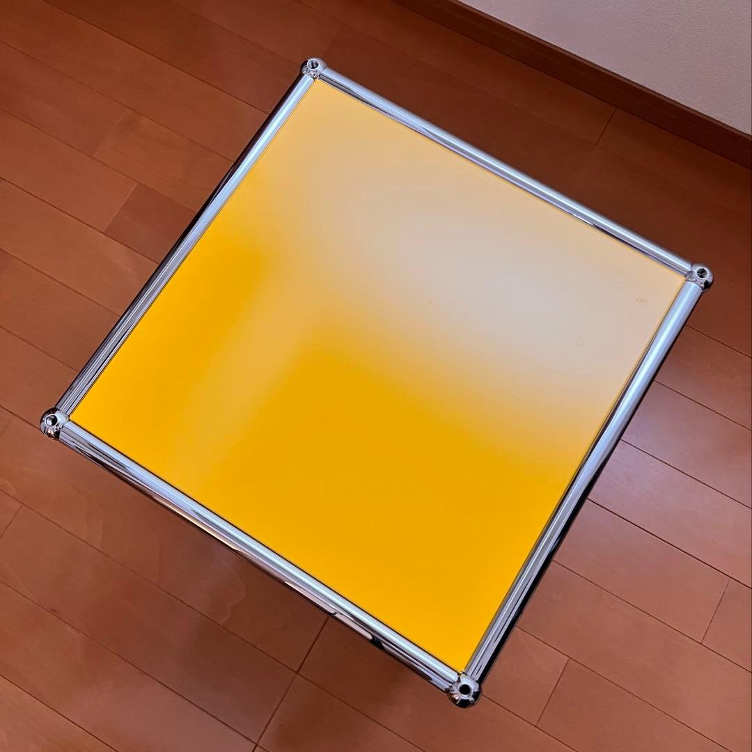 USM Haller USM ハラー サイドテーブル オープンラック イエロー