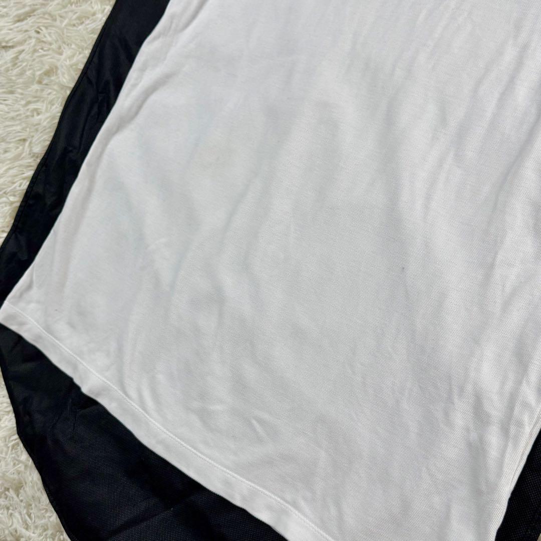 【現行】ブルネロクチネリ　ホワイト　ポロシャツ　Mサイズ