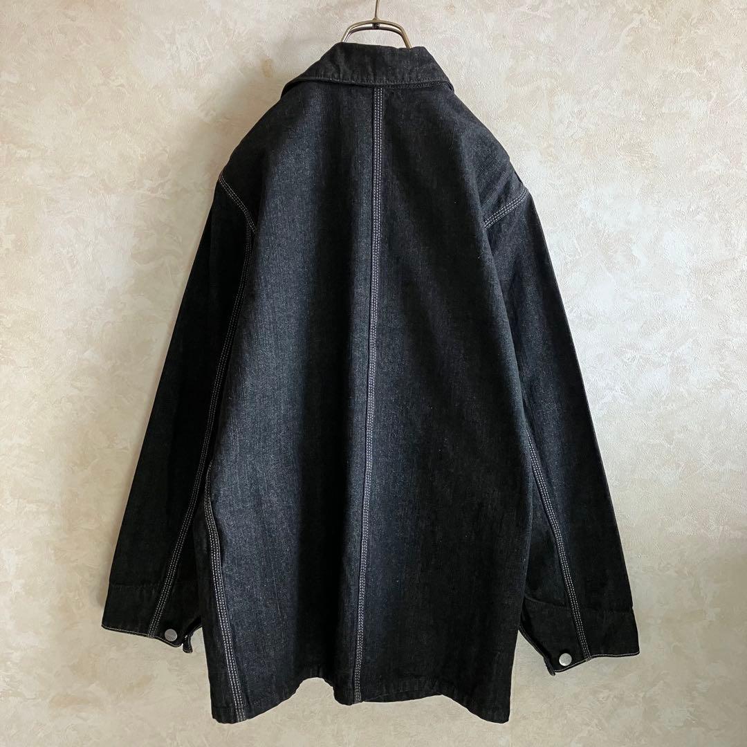 希少 90's デッドストック カーハート カバーオール 黒 L