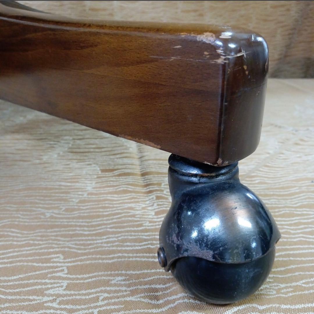 カリモク コロニアル デスクチェア　モスグリーン オールドカリモク