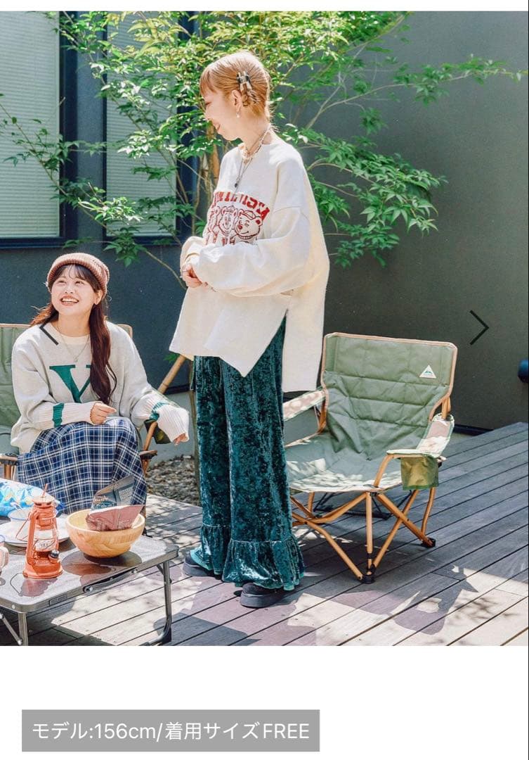 nikoand… aimi ロゴプリスウェット