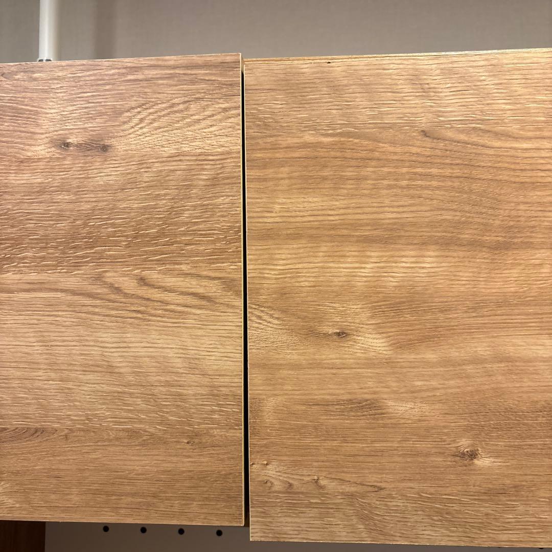 ⭐︎送料込み⭐︎木目調キッチン収納　引き出し　炊飯器置　LOWYA