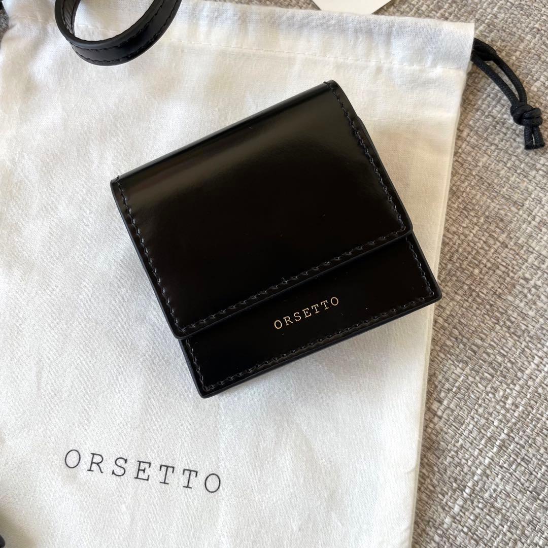 ☆新品未使用☆Spick & Span ORSETTO オルセット　財布ブラック