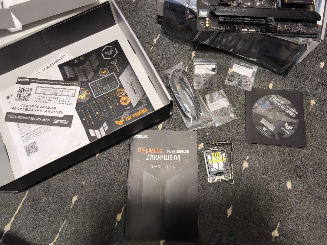 CPU Core i7 13700k Tuf z790 d4 ddr4 64gb