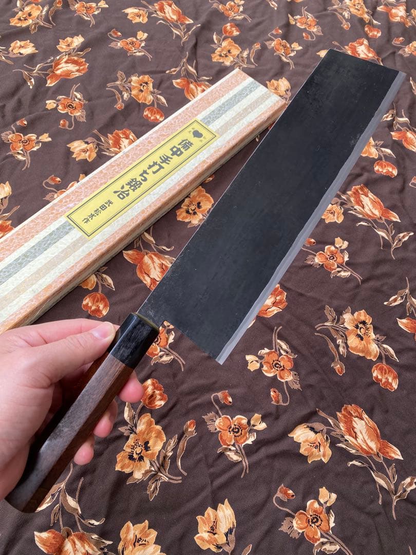 武田刃物TAKEDA 備中手打ち鍛冶　キリツケ（中）日立青紙スーパー鋼240mm