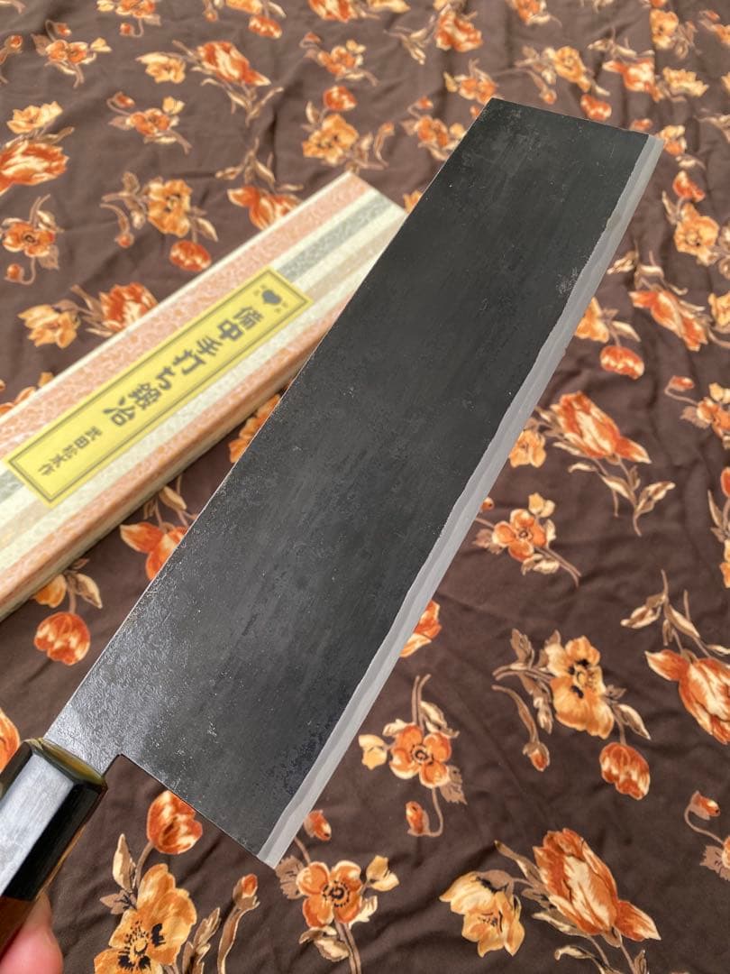 武田刃物TAKEDA 備中手打ち鍛冶　キリツケ（中）日立青紙スーパー鋼240mm