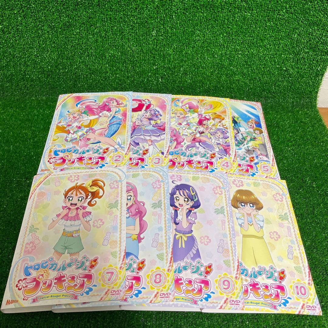 新品ケース交換済み　トロピカルージュプリキュアDVD　15巻セット+映画