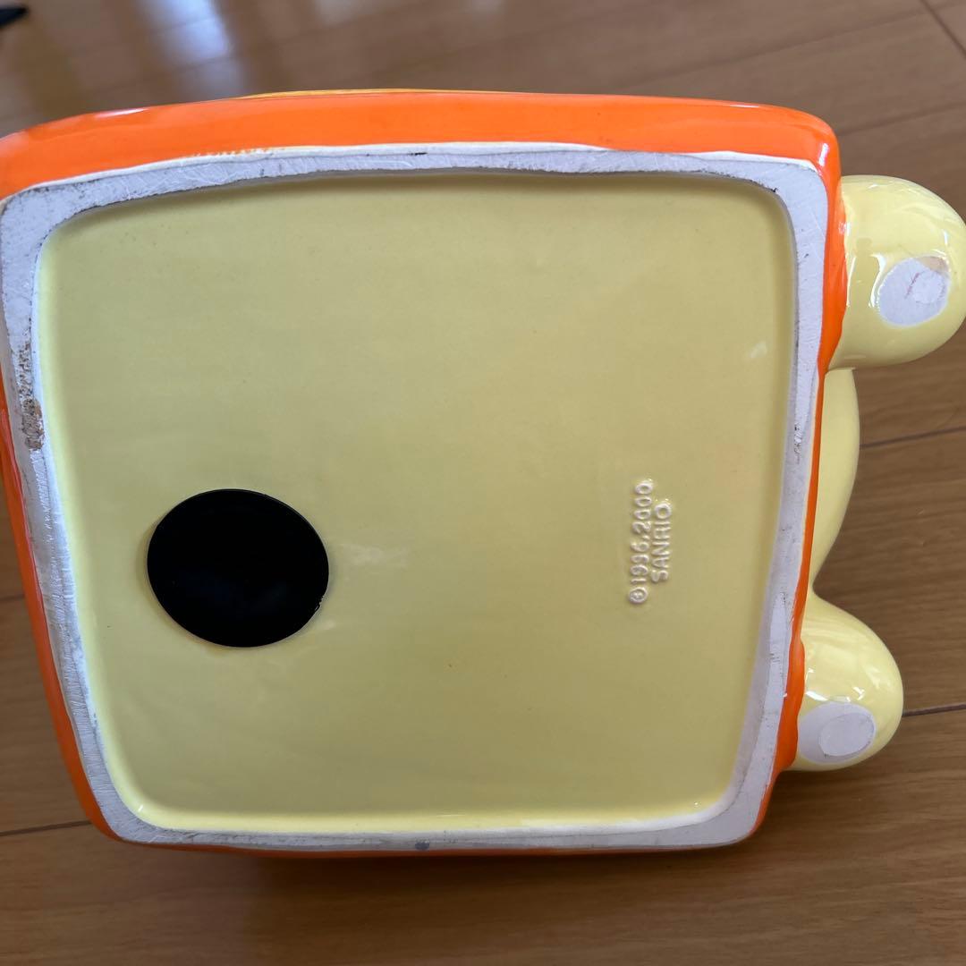 ポムポムプリン 陶器製　貯金箱