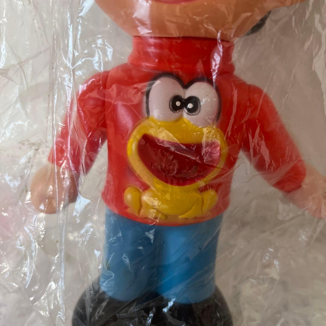 ⚠️デッドストック　ど根性ガエル　ひろし　ソフビ　昭和レトロ　当時物