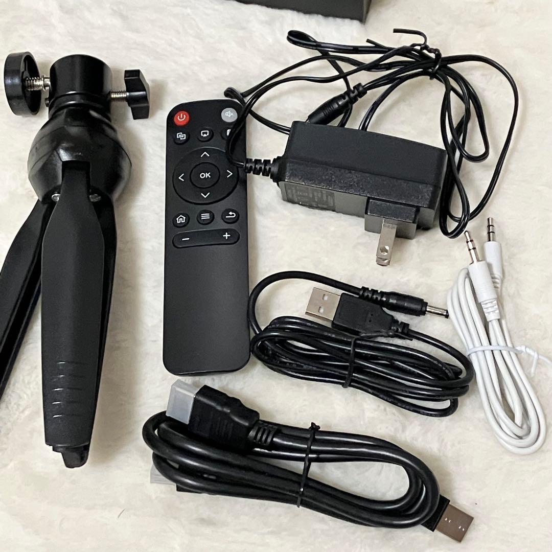 未使用級 KABNI UENO-mono モバイル プロジェクター T89A 黒