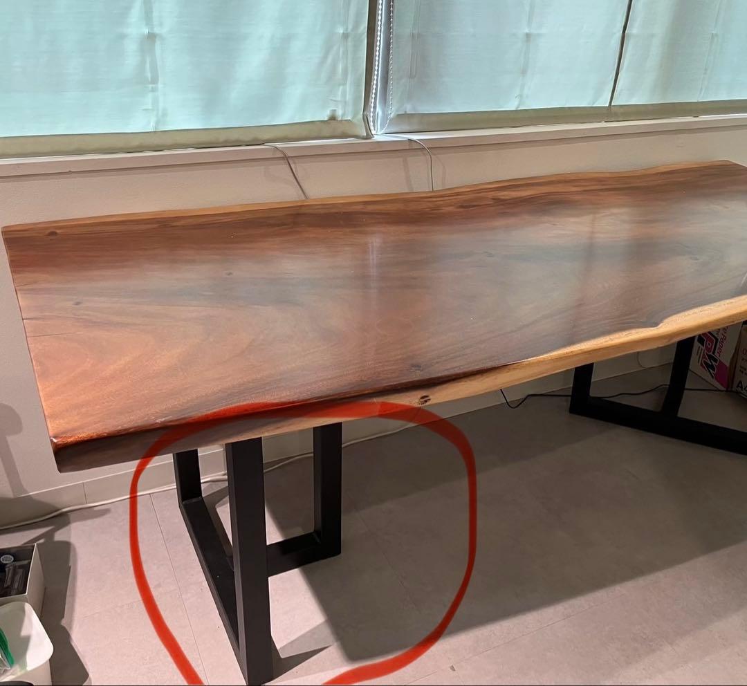 スチールテーブル脚　2個