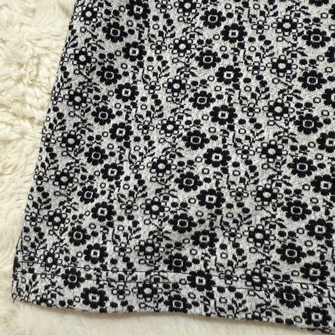 18AW シュプリーム フローラル ジャカード ハーフジップ ポロシャツ L