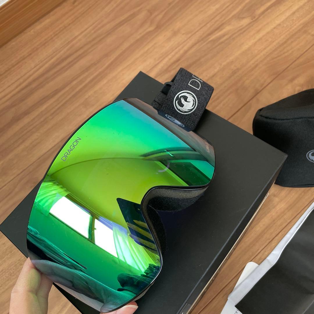 DRAGON PXV ゴーグル グリーン／ブラック