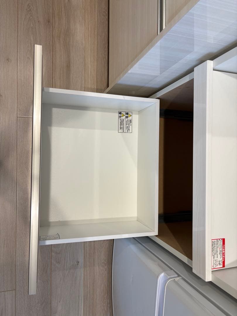 ニトリ 食器棚 リガーレ 60cm ホワイト キッチンボード