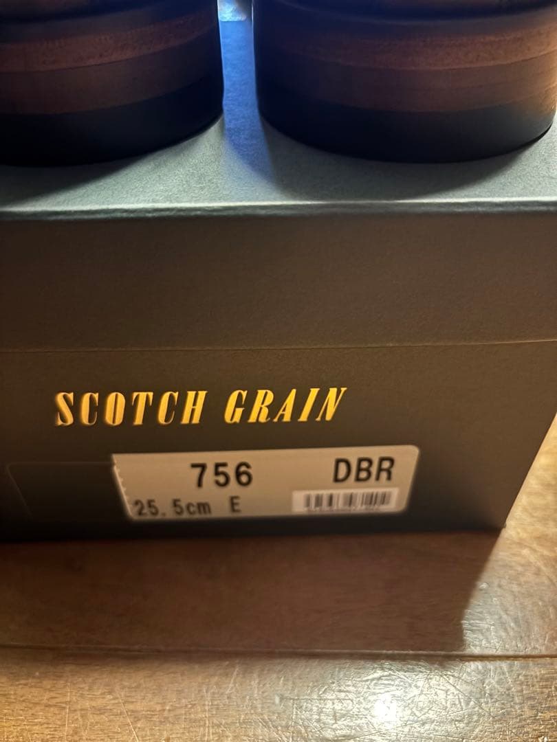 スコッチグレイン ブラウン ドレスシューズ