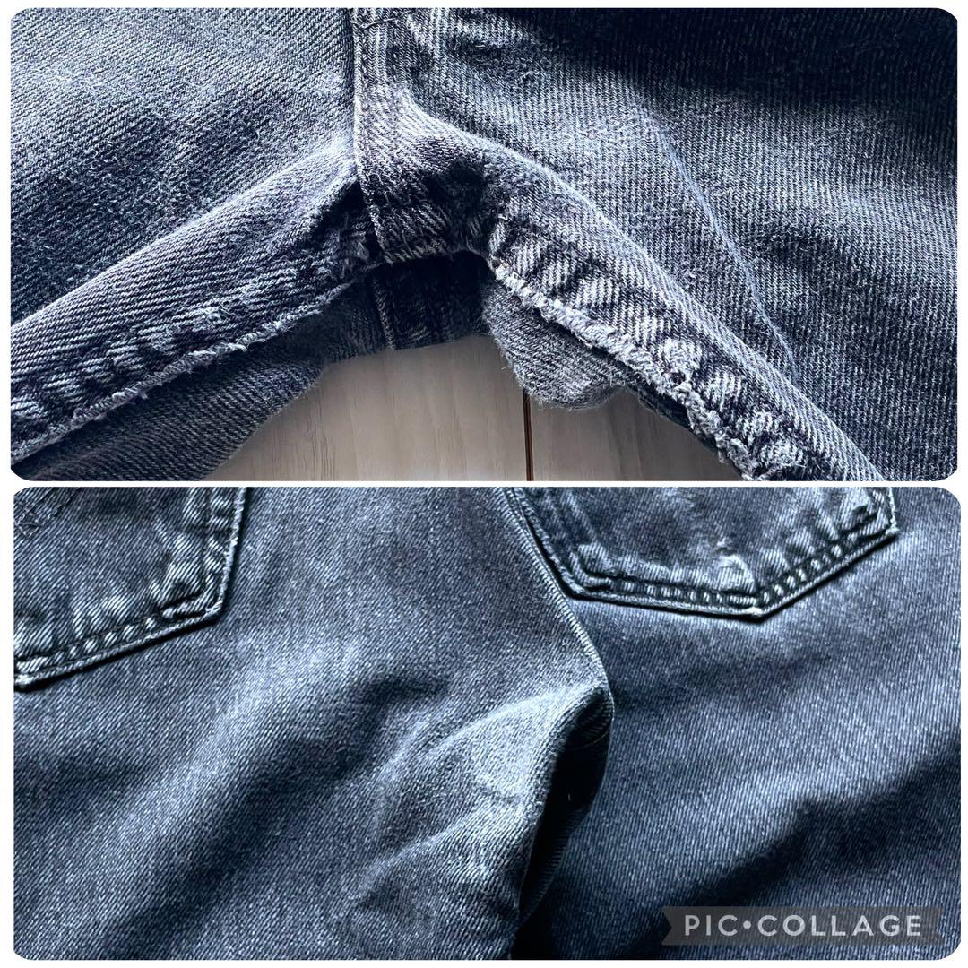 極上フェードブラック！神サイズのW34L30！90s Levi’s501 USA