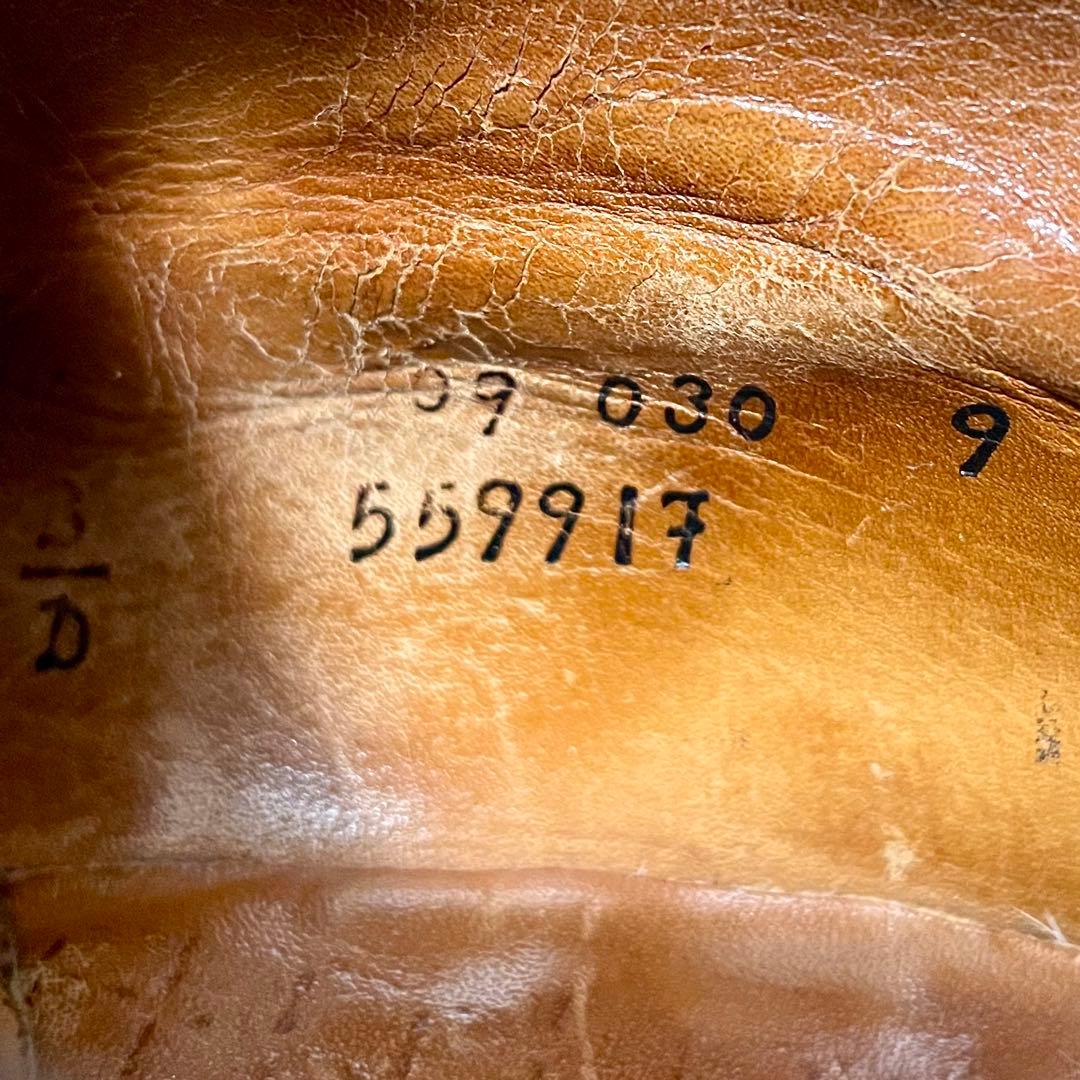 希少 ALDEN オールデン キャップトゥ 559917 カーフ ダークブラウン