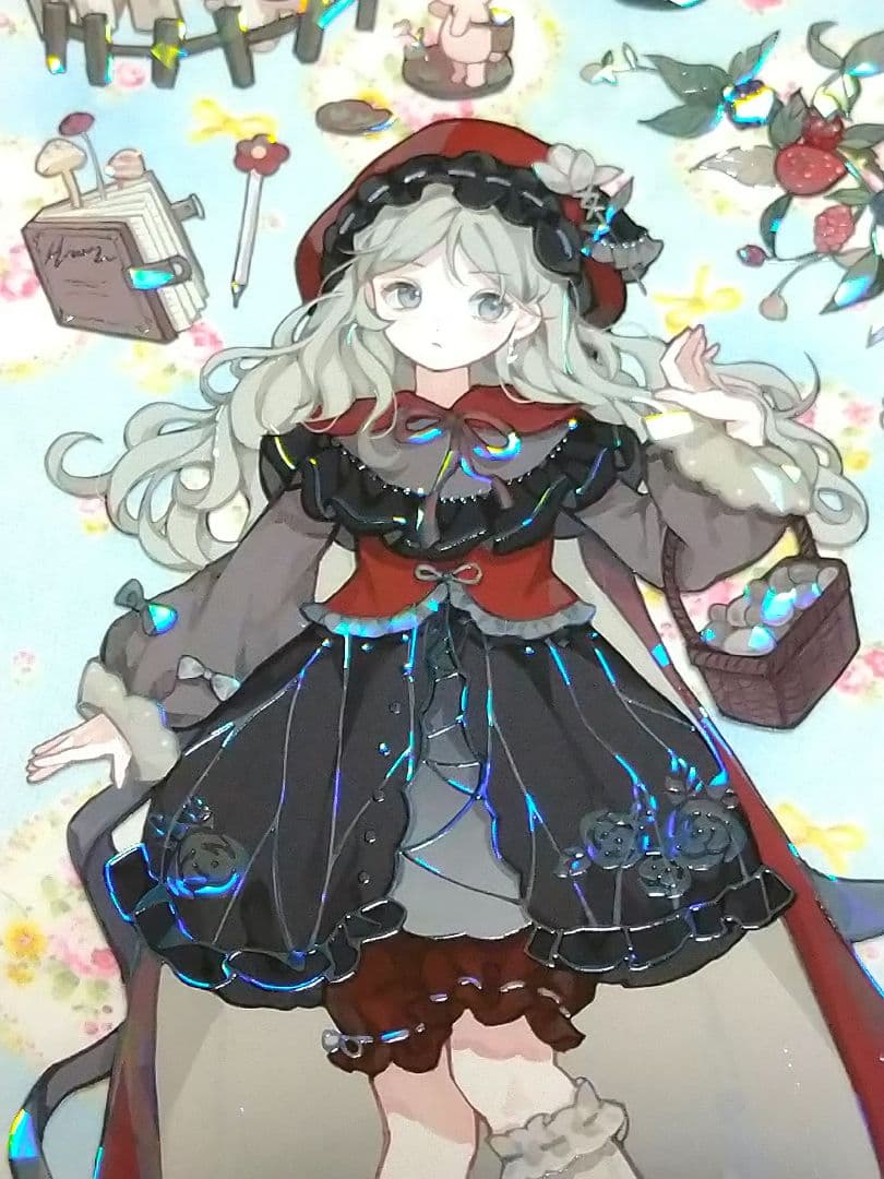 のこり２✩J1027＃黑森林童话(贝壳光)komos切り売り海外人物マステ女の子