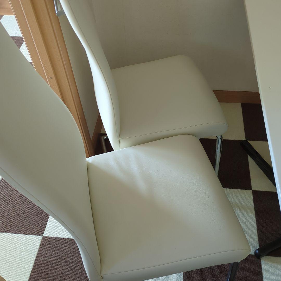 ニトリ ダイニングチェア (Nシールド) 2H IV：2脚