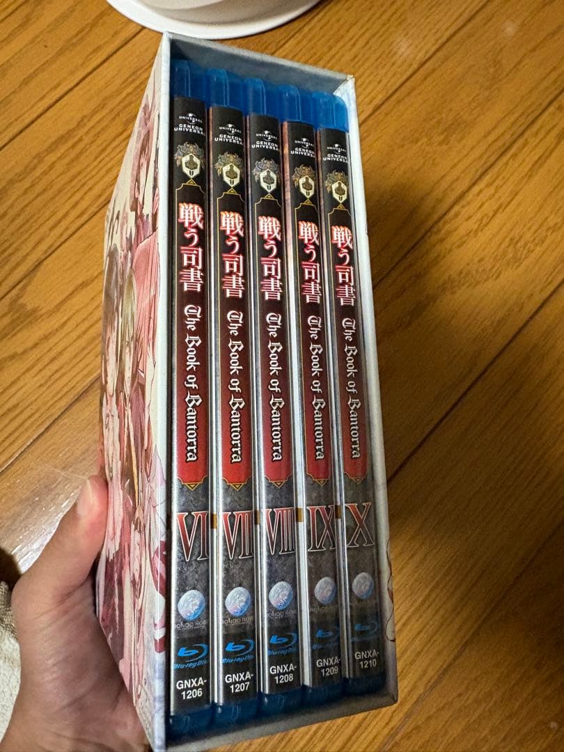 戦う司書 The Book of Samurai Blu-ray 全10巻セット