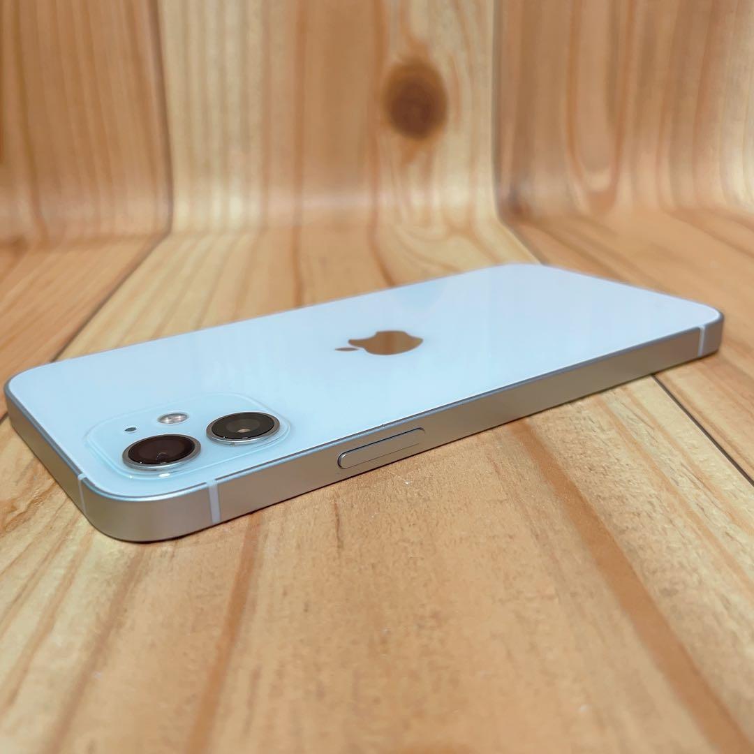 SIMフリー 本体 iPhone 12 64 GB ホワイト 542 電池新品