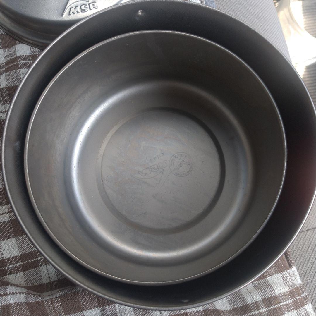 激レア　MSRチタンクッカー日本台湾製3個セット。