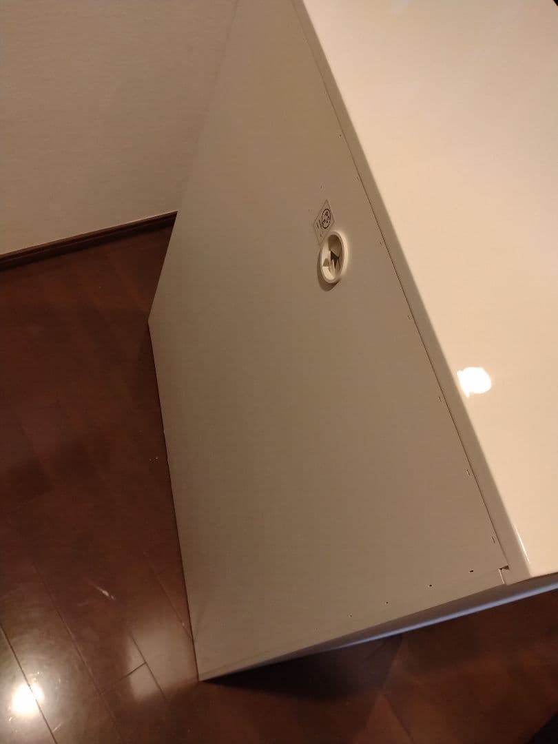 引取歓迎♪ニトリ・キッチンカウンター・食器棚、木製レンジボード　ホワイト　白色