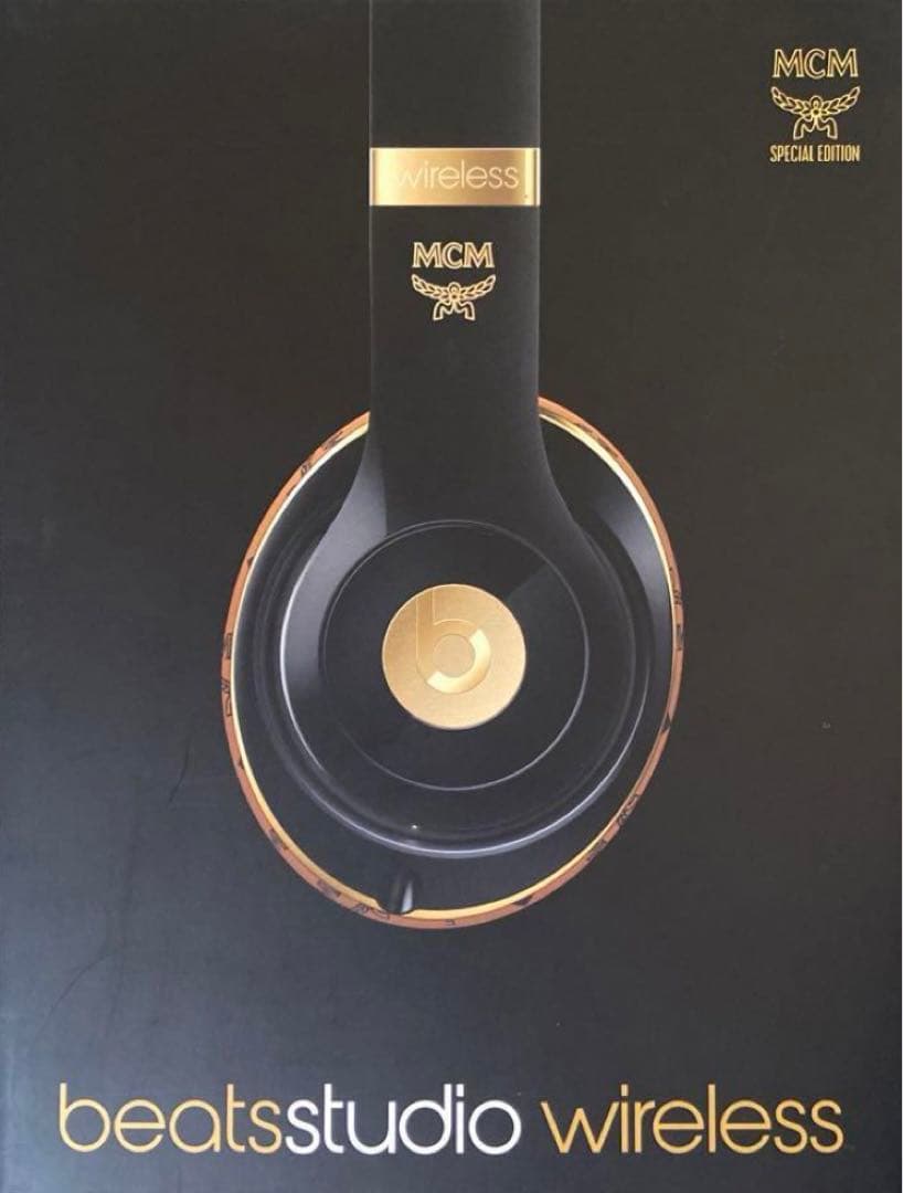【超希少】Beats by Dre ＆MCMコラボ ワイヤレスヘッドホン 黒