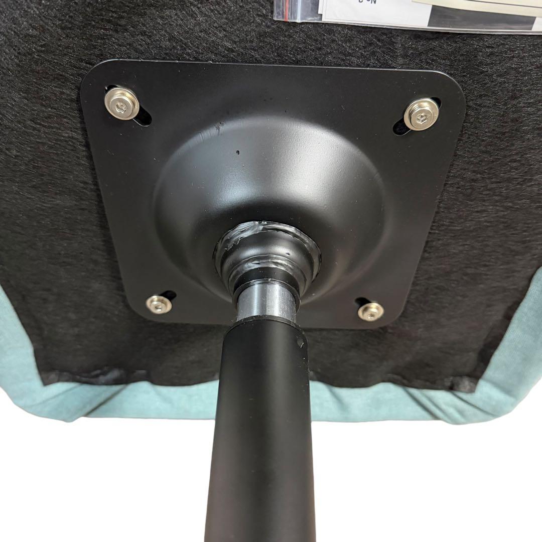 ニトリ DCコルーナ 回転チェア 肘付き グリーン