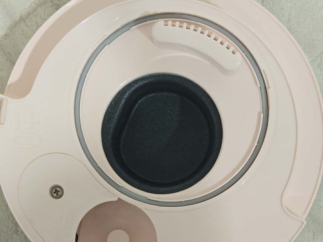 プラスマイナスゼロ スチーム式加湿器 ドーナツ型 XQK-Q030 ピンク