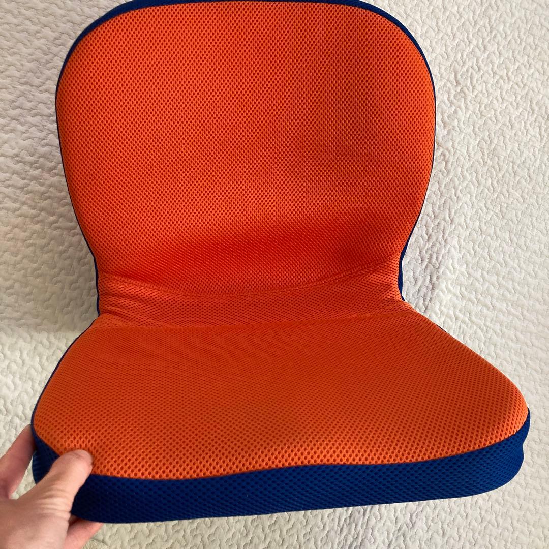 み*と様 p!nto Kids 姿勢矯正クッション オレンジ　ピントキッズ